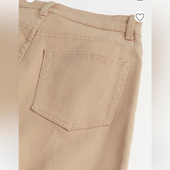 Wide leg twill pants - Picture 2 of 2